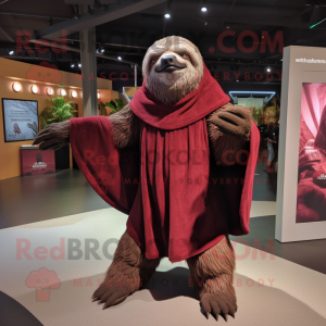 Maroon Giant Sloth w...