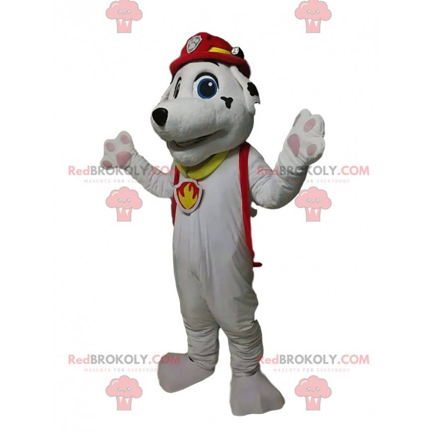 Mascote Marshall, Paw Patrol, o bombeiro dálmata - Mascote Marshall, Paw Patrol, o bombeiro dálmata -