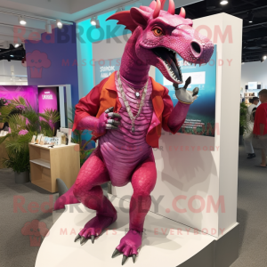 Magenta Parasaurolophus...