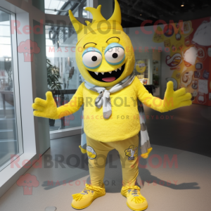 Lemon Yellow Devil mascotte...