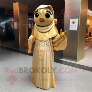 Gouden Pho mascotte kostuum...