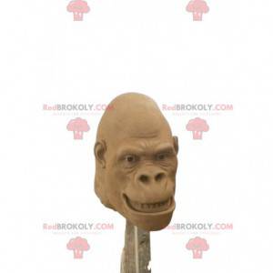 Brown gorilla mascot head. Gorilla costume head - Redbrokoly.com