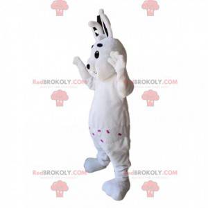 White rabbit mascot. White rabbit costume - Redbrokoly.com