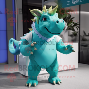 Turquoise Triceratops...