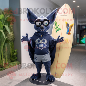 Navy Bat mascotte kostuum...