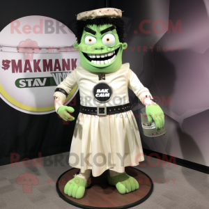 Crème Frankenstein mascotte...