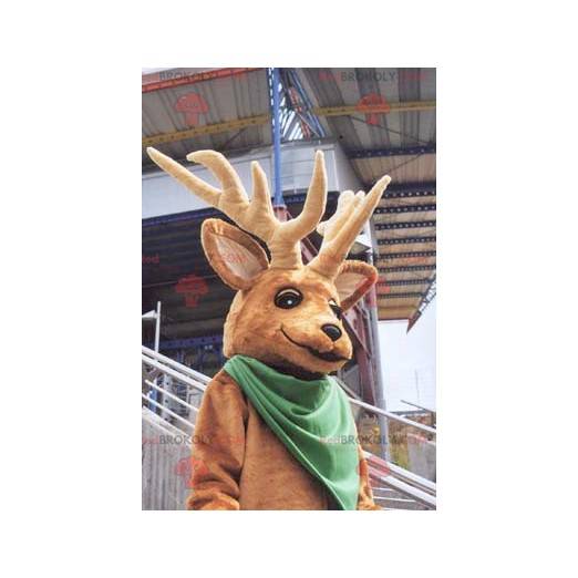 Adorável mascote de rena de Natal - Redbrokoly.com
