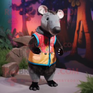  Tapir mascotte kostuum...