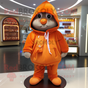 Postava maskota Orange...