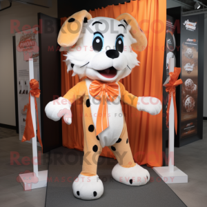 Oranje Hermelijn mascotte...