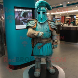 Blågrønn romersk soldat...