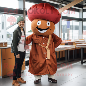 Rust Hamburger mascotte...