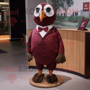 Maroon Quail mascotte...