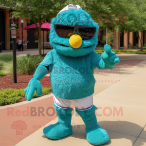 Teal Jambalaya mascotte...