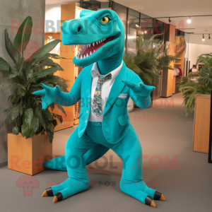 Turquoise Allosaurus...