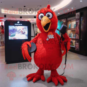 Red Crow mascotte kostuum...