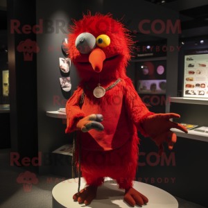 Red Crow mascotte kostuum...