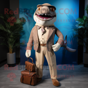 Hellbrauner Megalodon...