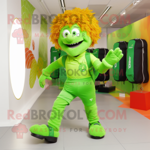 Lime Green Irish Dancing...