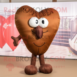 Brune hjerteformede...