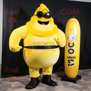 Citrongul Strongman maskot...