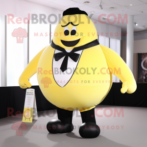 Citrongul Strongman maskot...