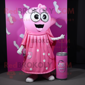 Pink Soda Can mascotte...