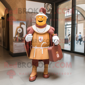 Brun Swiss Guard maskot...