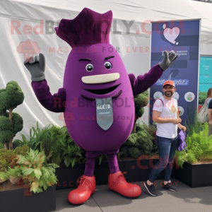 Lavender Beet mascotte...