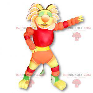 Multicolored fruity mascot - Redbrokoly.com