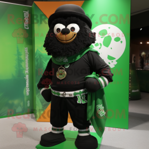 Black Leprechaun mascotte...