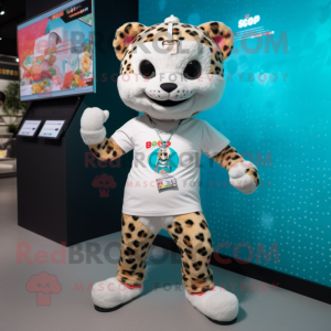  Leopard mascotte kostuum...