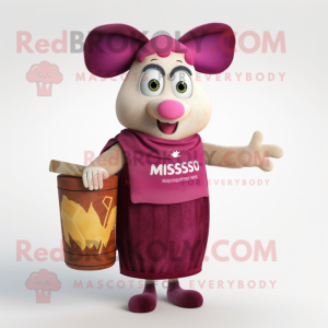 Magenta Moussaka mascotte...