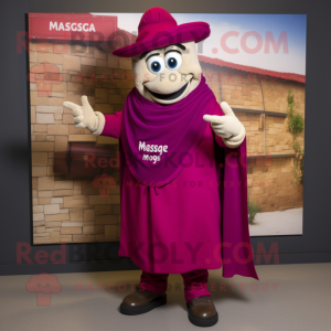 Magenta Moussaka mascotte...