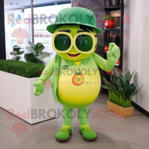 Green Lemon mascotte...