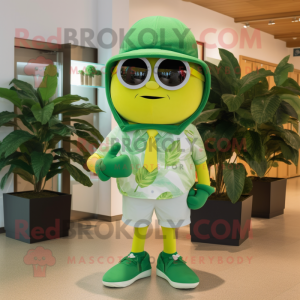 Green Lemon mascotte...