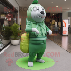 Green Seal maskot drakt...