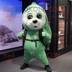 Green Seal mascotte kostuum...