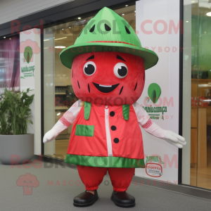  Vattenmelon maskot kostym...