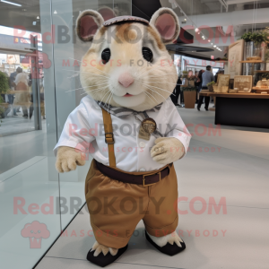  Hamster mascotte kostuum...