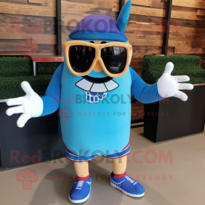 Blue Bbq Ribs mascotte...