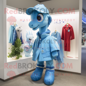 Sky Blue Mare maskot...