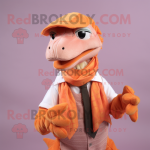 Peach Deinonychus mascotte...