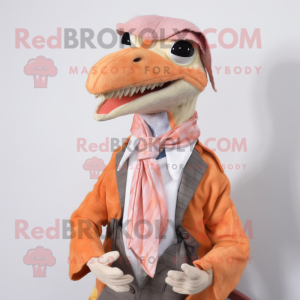 Peach Deinonychus mascotte...