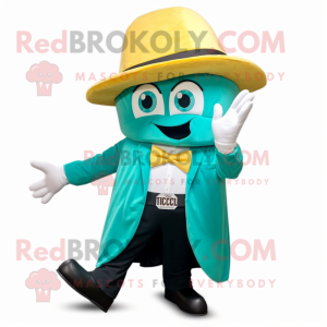 Teal Tacos mascotte kostuum...