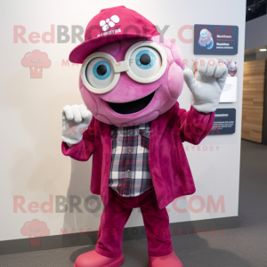 Magenta Oyster mascotte...