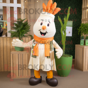 Cream Carrot mascotte...