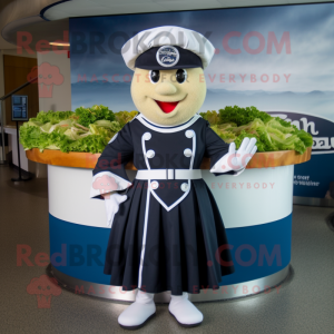 Navy Caesar Salat maskot...