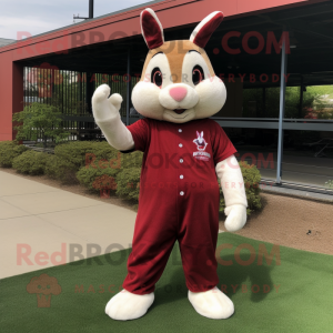 Maroon Rabbit mascotte...