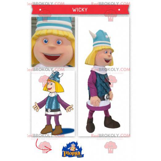 Blond Viking Gauls mascot - Redbrokoly.com
